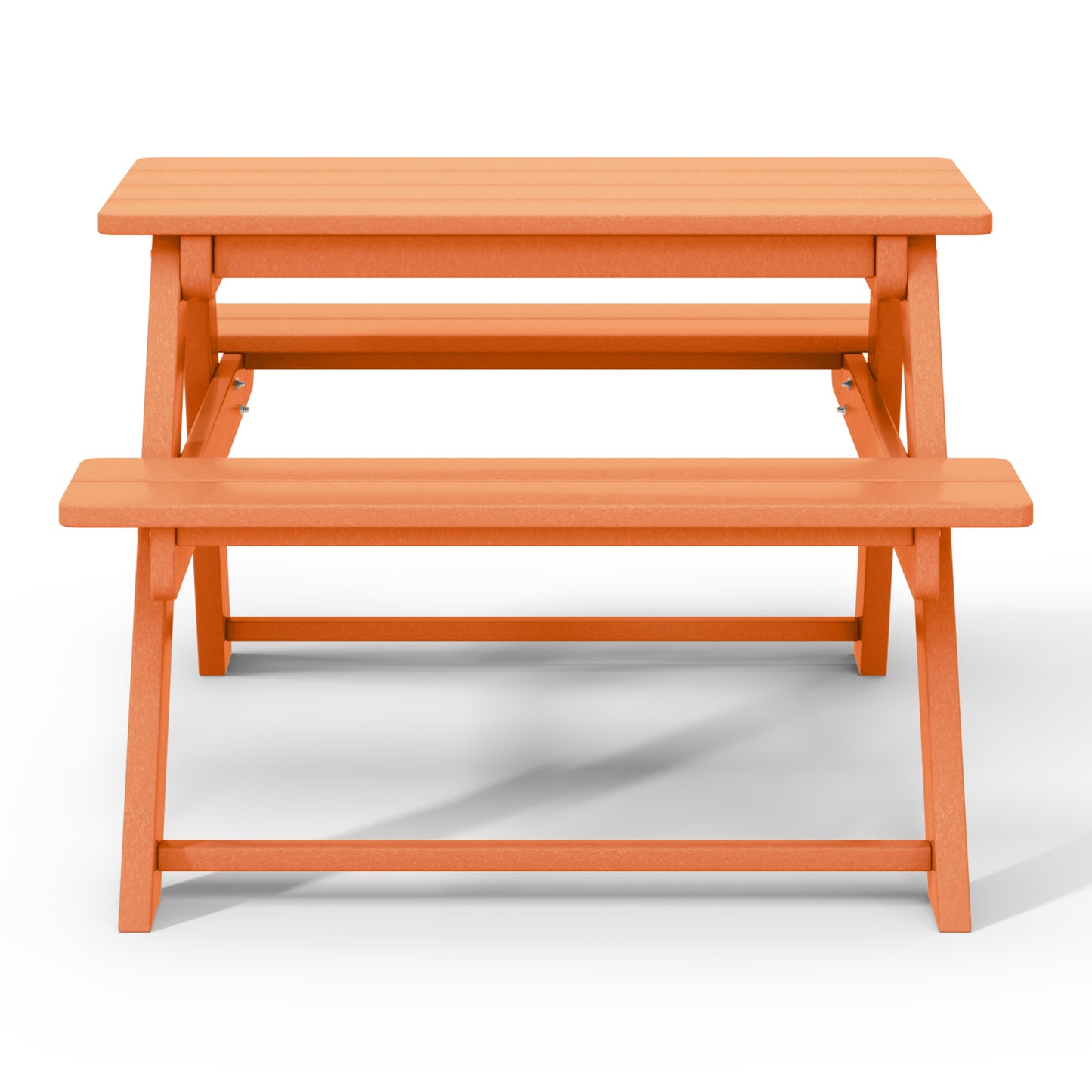 Tiny Terraces Kids' All-Weather Outdoor Picnic Table Seahawk Designs Kids Picnic Tables