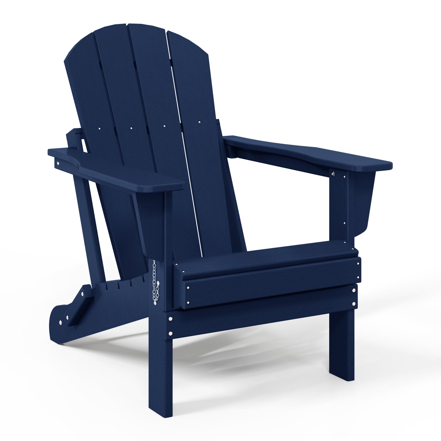 Chatham All-Weather Outdoor Folding Adirondack Chair Navy Blue Seahawk Designs Adirondack Chairs