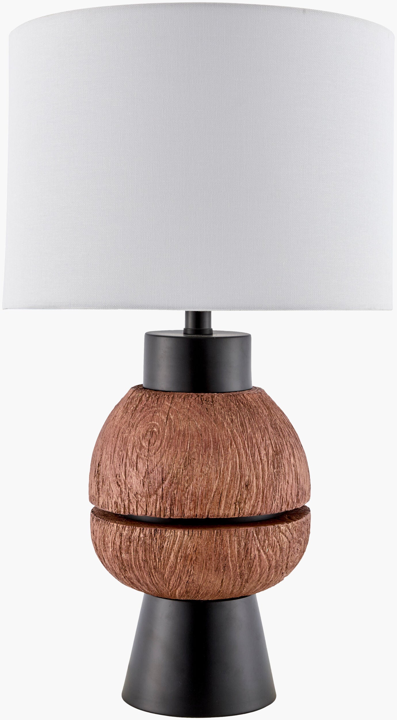 Niobe Accent Table Lamp — Dark Brown