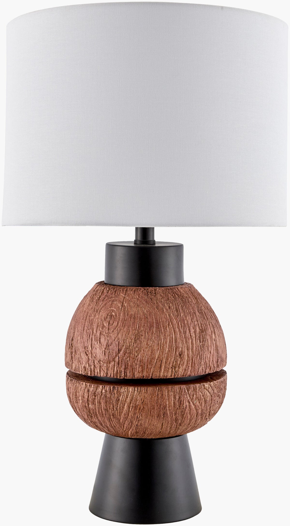 Niobe Accent Table Lamp — Dark Brown