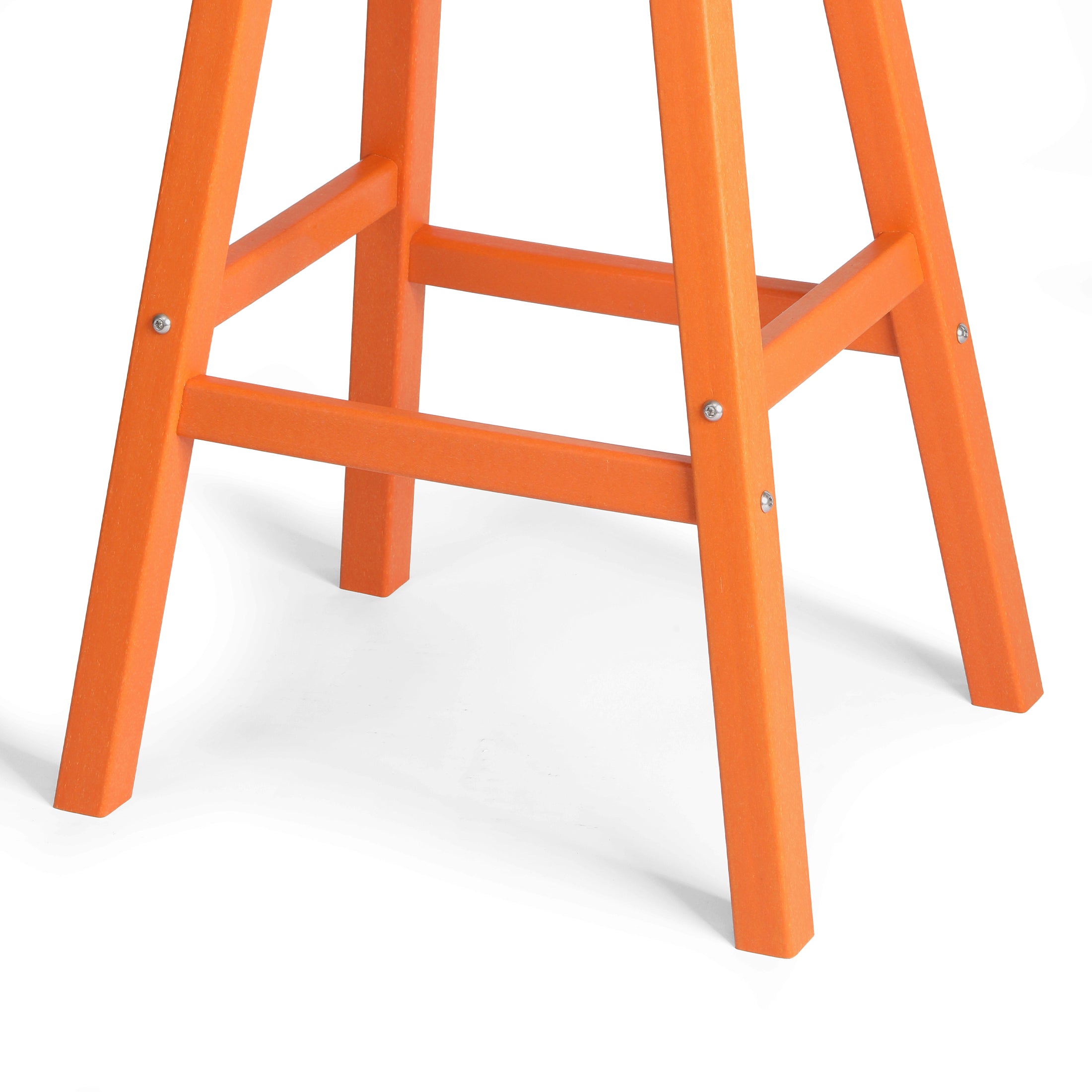 Stockholm All-Weather Outdoor Saddle Bar Stool (29" Height) Seahawk Designs Patio Bar & Counter Stools