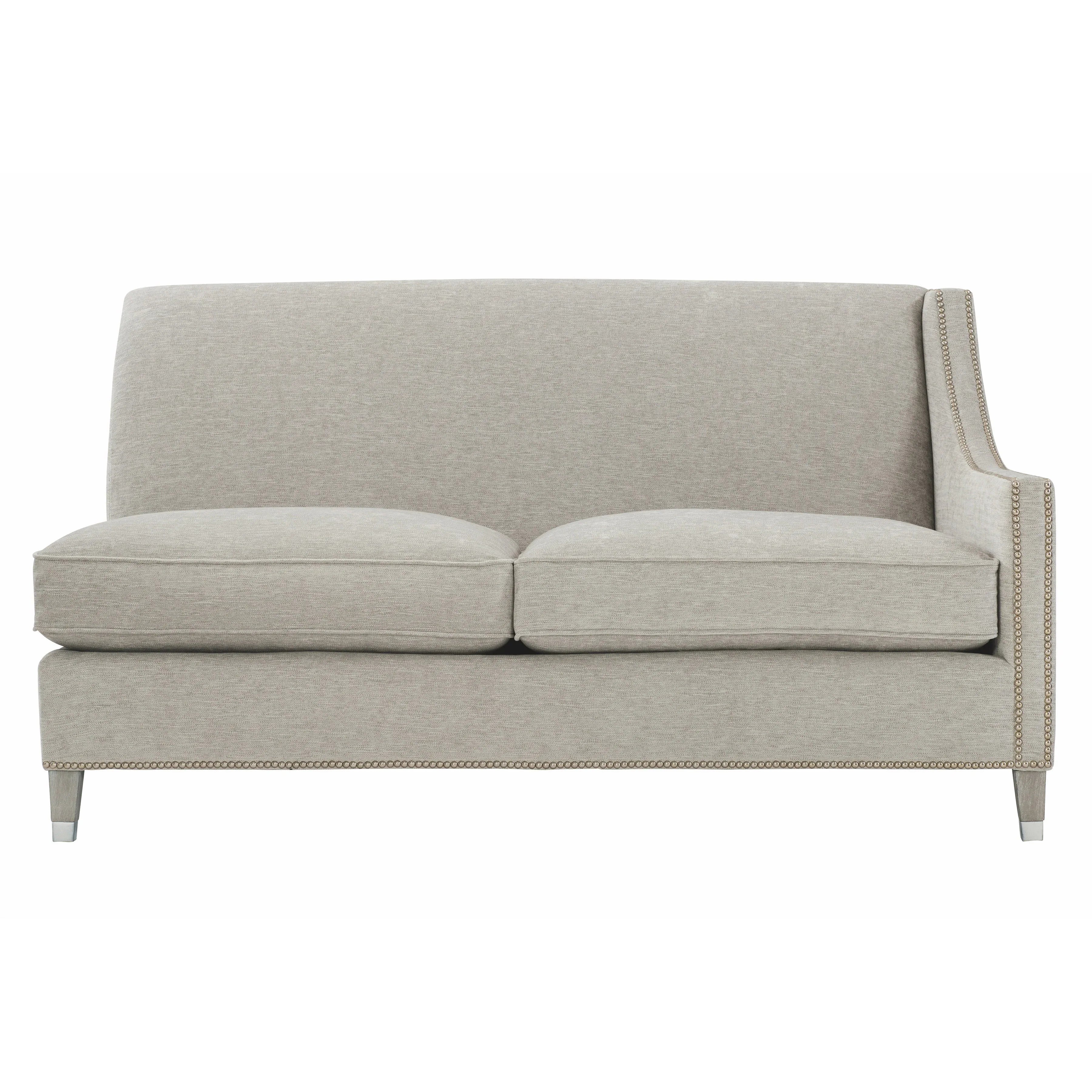 Palisades Fabric Right Arm Loveseat Bernhardt Interiors