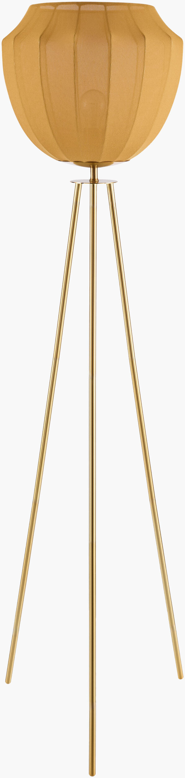 Nokomis Accent Floor Lamp — Metallic - Gold
