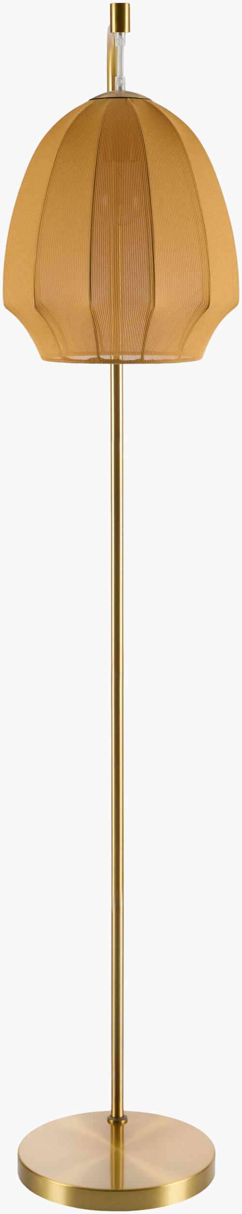 Nokomis Task Floor Lamp — Metallic - Gold