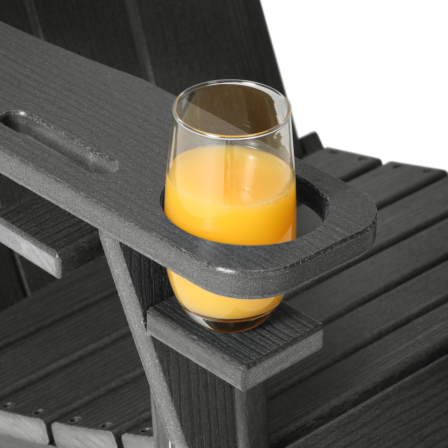 Chatham All-Weather Outdoor Folding Adirondack Chair with Cup Holder Seahawk Designs Adirondack Chairs