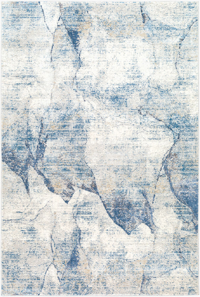 Norland Machine Woven Rug — Charcoal/Denim