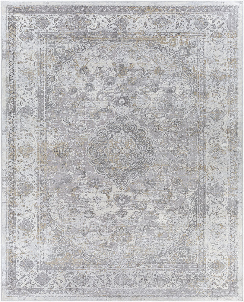 Norland Machine Woven Rug — Charcoal/Cream