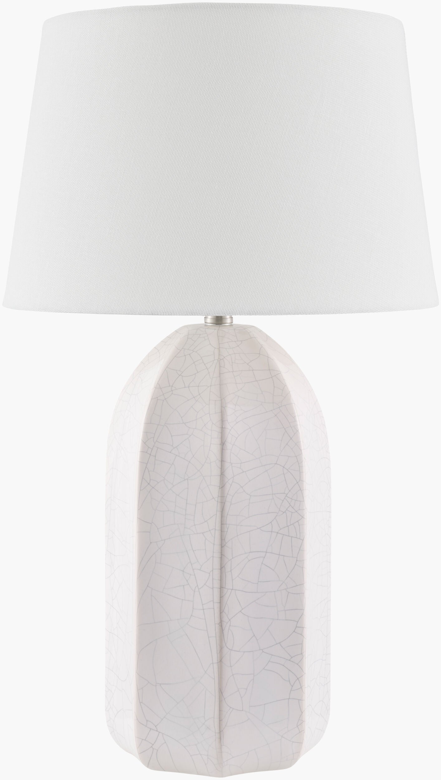 Nolan Accent Table Lamp — White