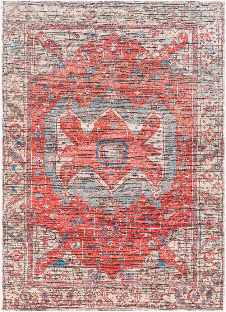 Nolita Machine Woven Rug — Aqua/Blue