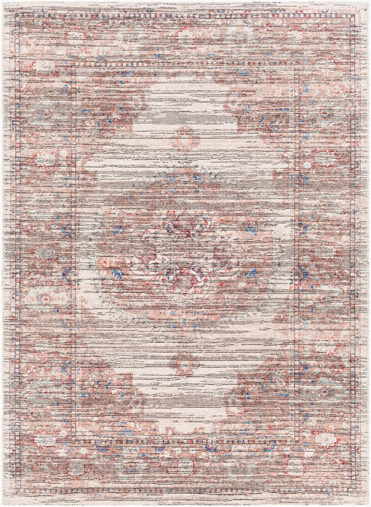 Nolita Machine Woven Rug — Black/Dark Brown
