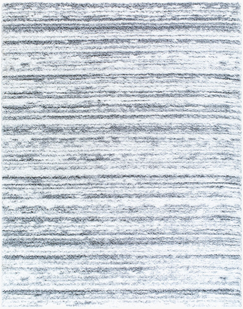 Nomadic Machine Woven Rug — Cream/Gray