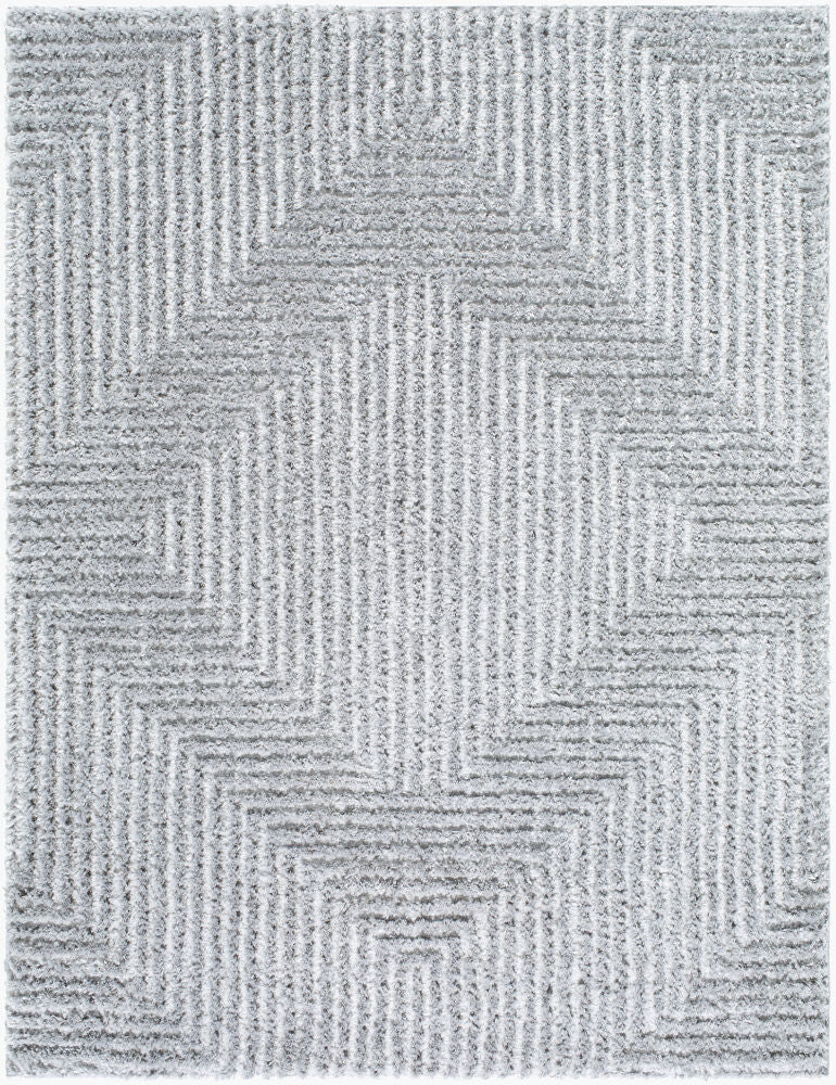Nomadic Machine Woven Rug — Gray/Light Slate
