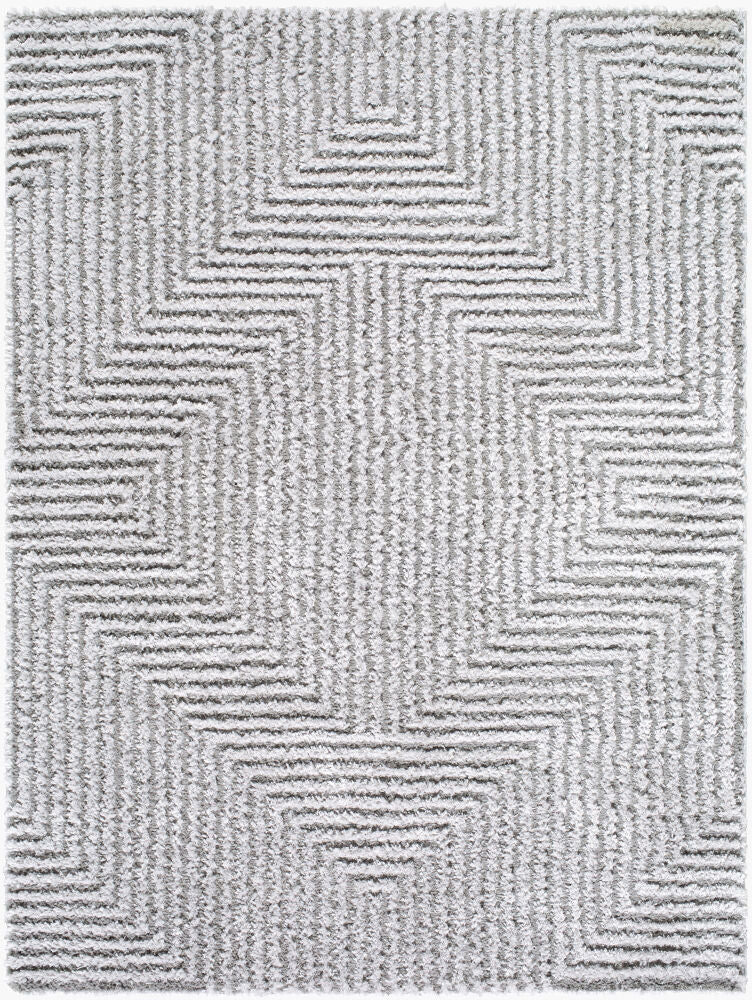 Nomadic Machine Woven Rug — Gray/Light Slate