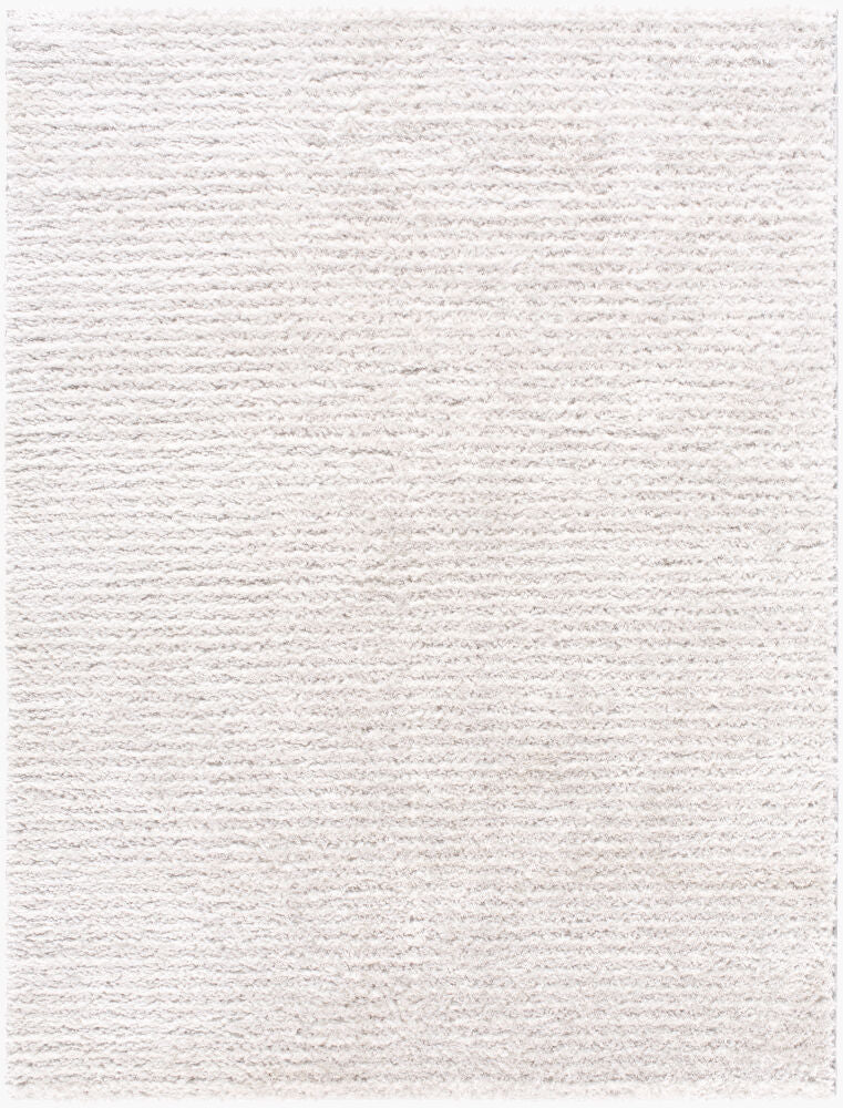Nomadic Machine Woven Rug — Cream/White