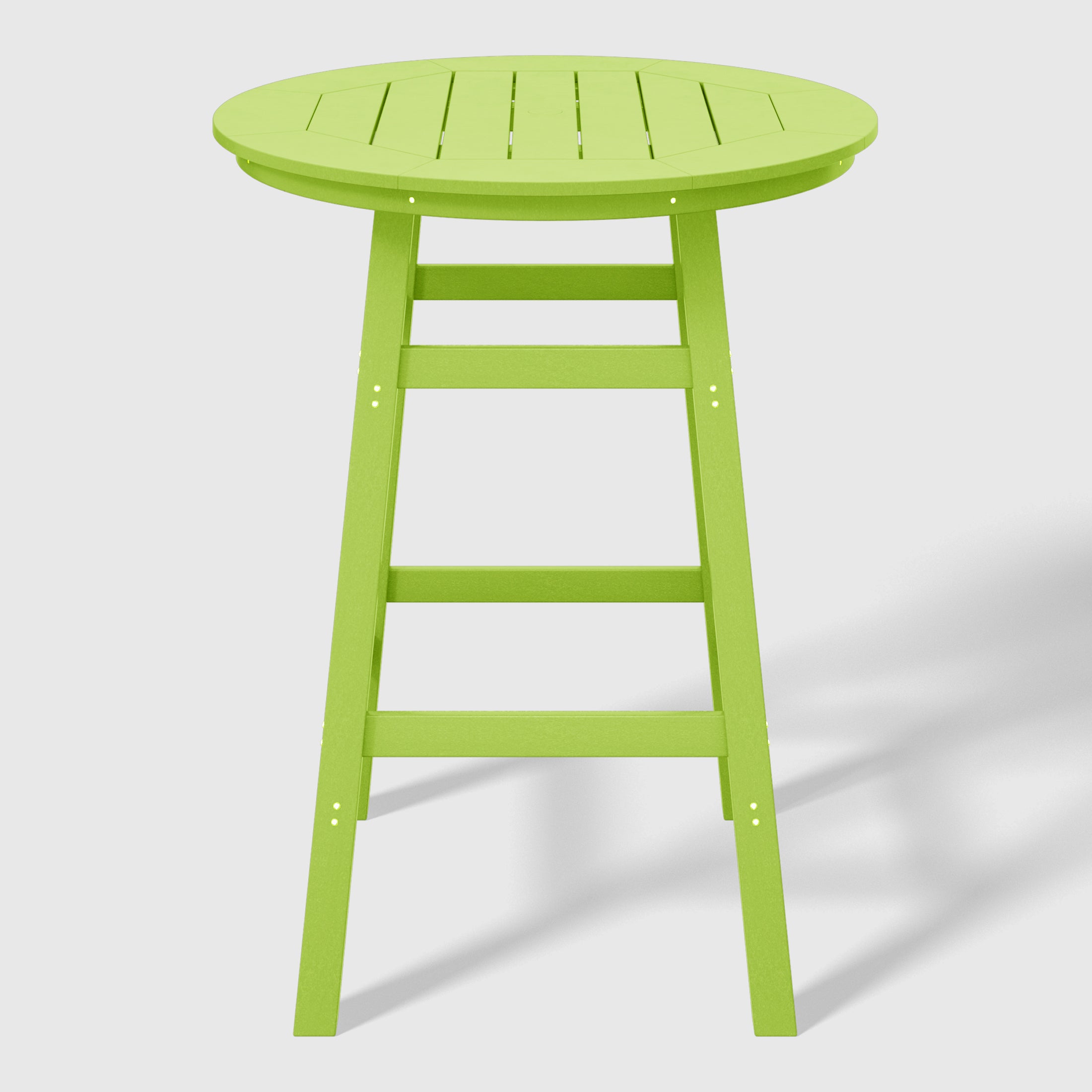 Stockholm All-Weather Outdoor 35" Round Bar Table (42" Height) Seahawk Designs Patio Bar Tables