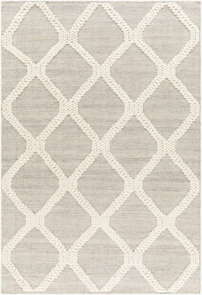 Nina Handmade Rug — Ivory/Taupe