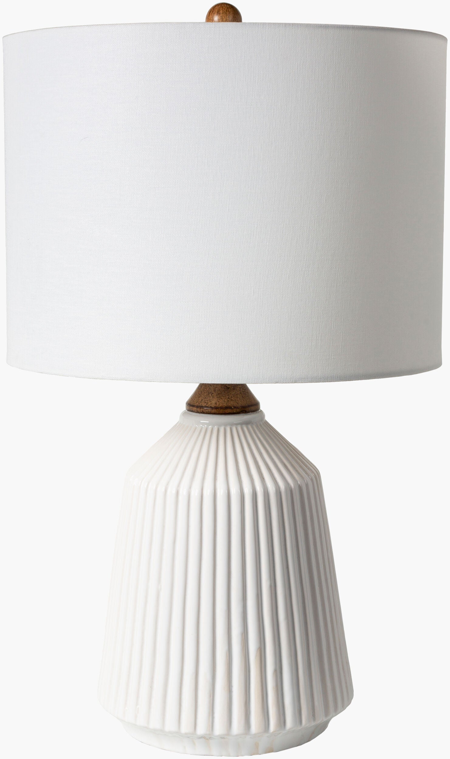 Lennon Accent Table Lamp — White