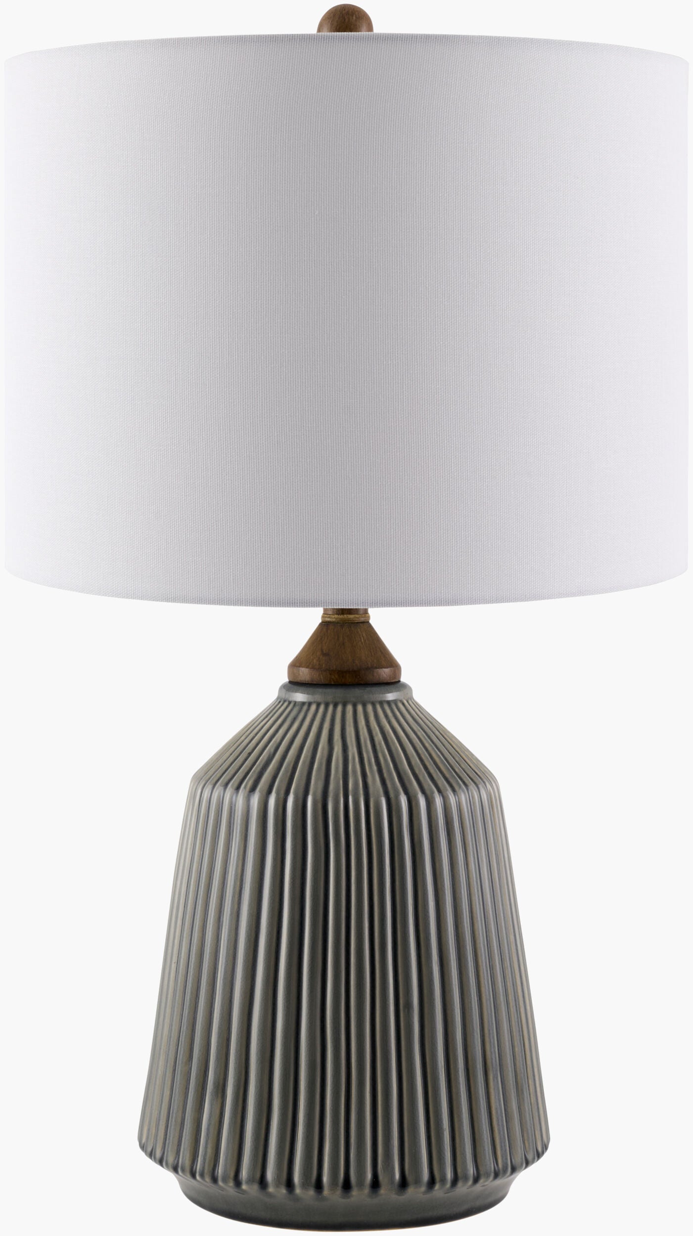 Lennon Accent Table Lamp — Brown/Gray