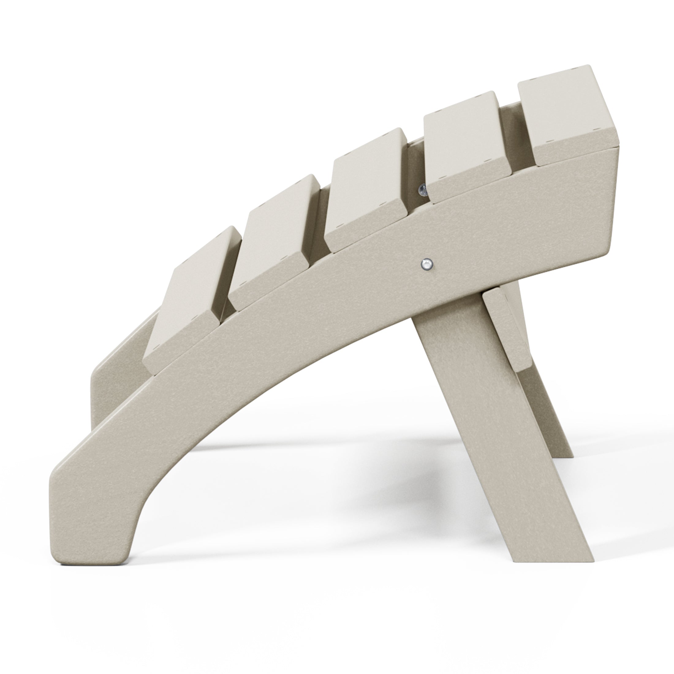 Westport All-Weather Outdoor Adirondack Folding Foot Rest/Ottoman Seahawk Designs Patio Ottomans
