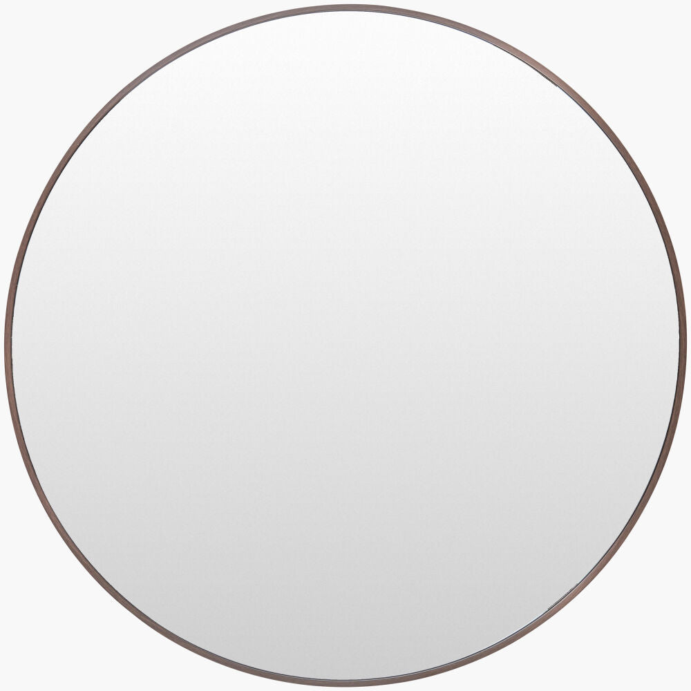 Ceraon Accent Mirror — Dark Brown