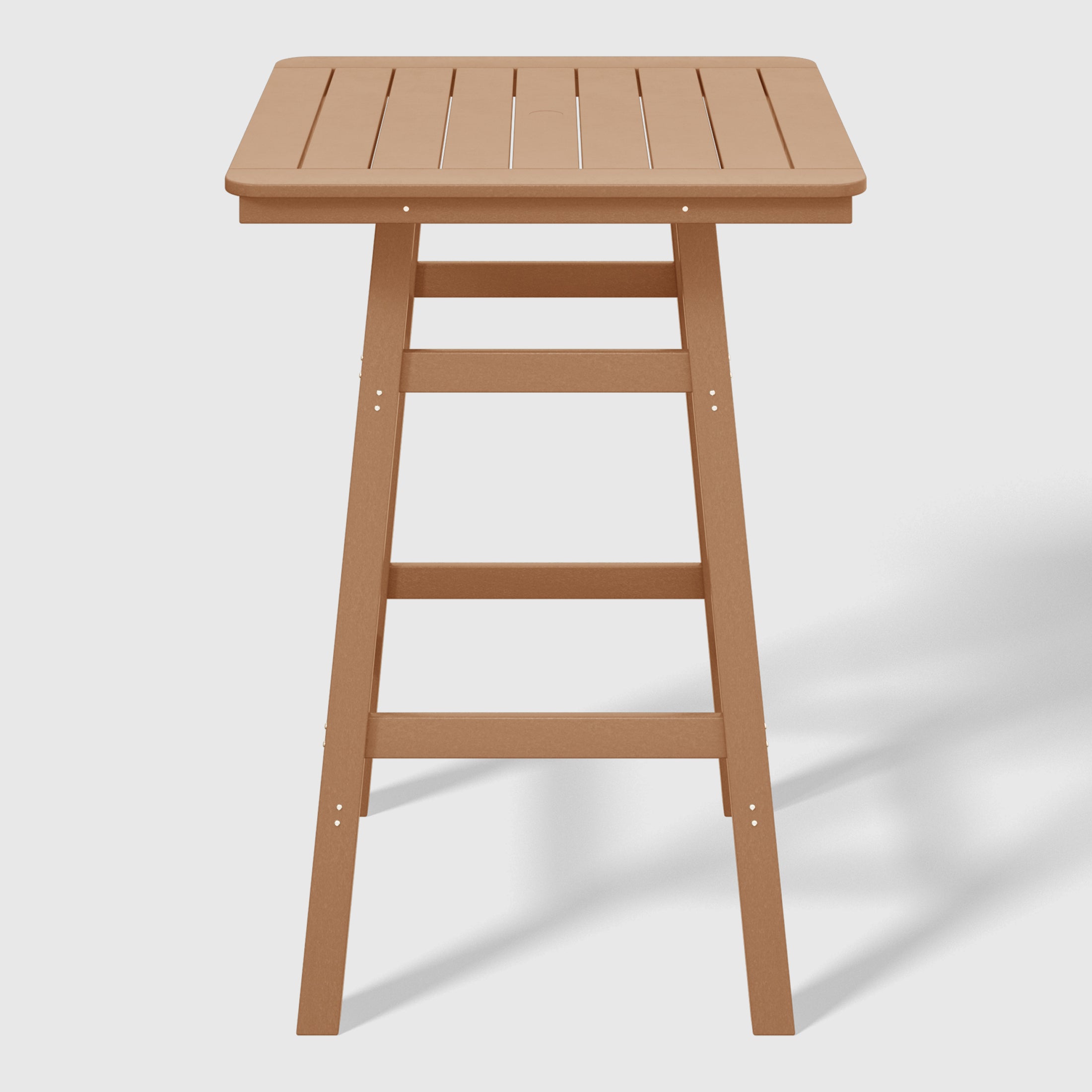 Stockholm All-Weather Outdoor 30" Square Bar Table (42" Height) Seahawk Designs Patio Bar Tables