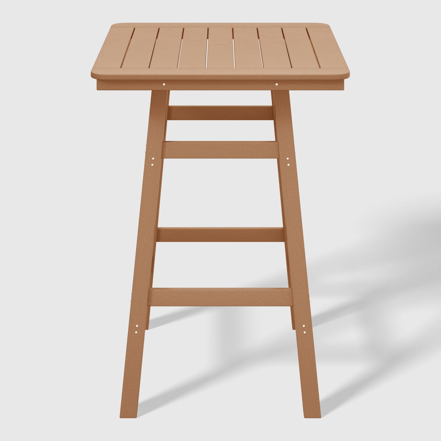 Stockholm All-Weather Outdoor 30" Square Bar Table (42" Height) Seahawk Designs Patio Bar Tables