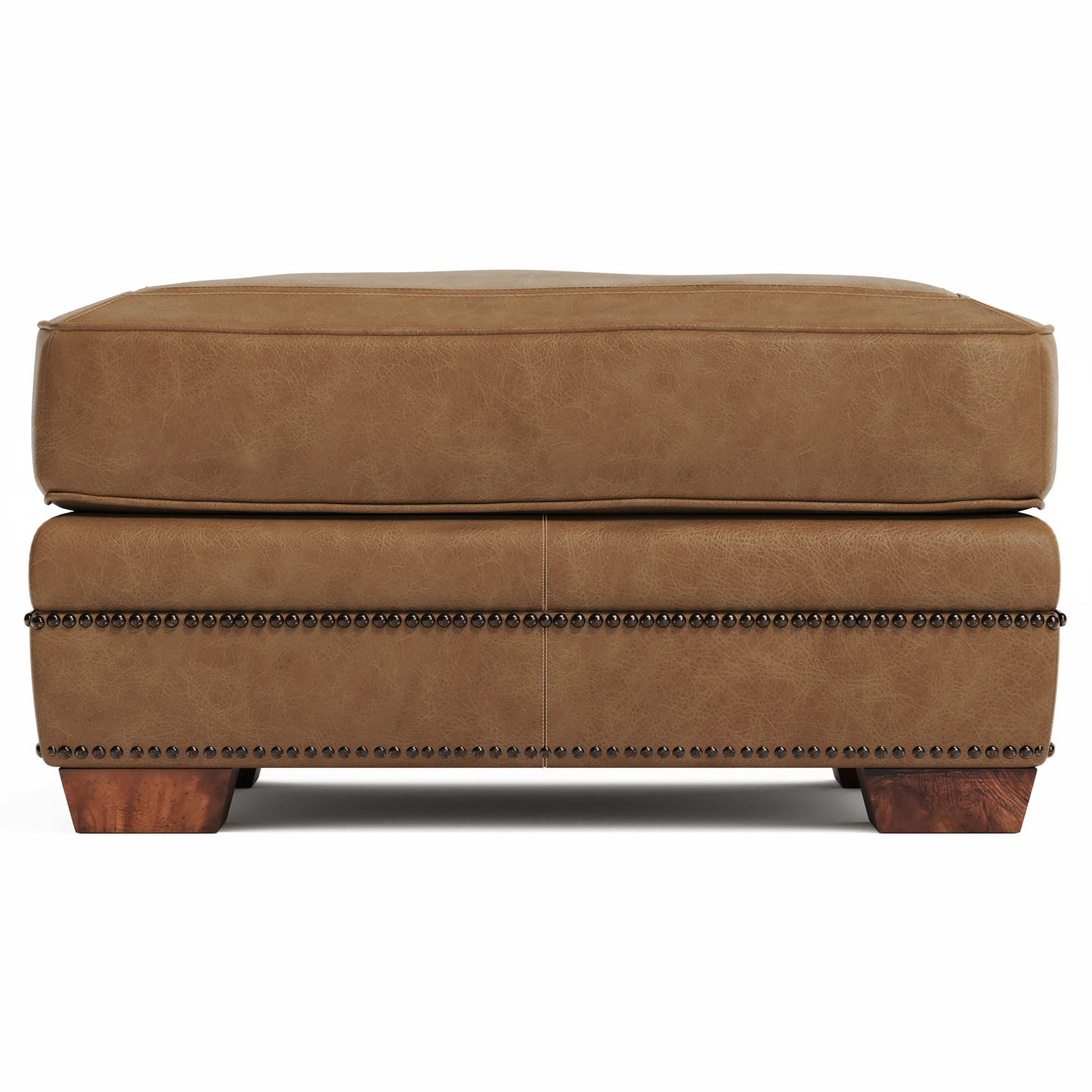 Grandview Leather Ottoman Bernhardt Living