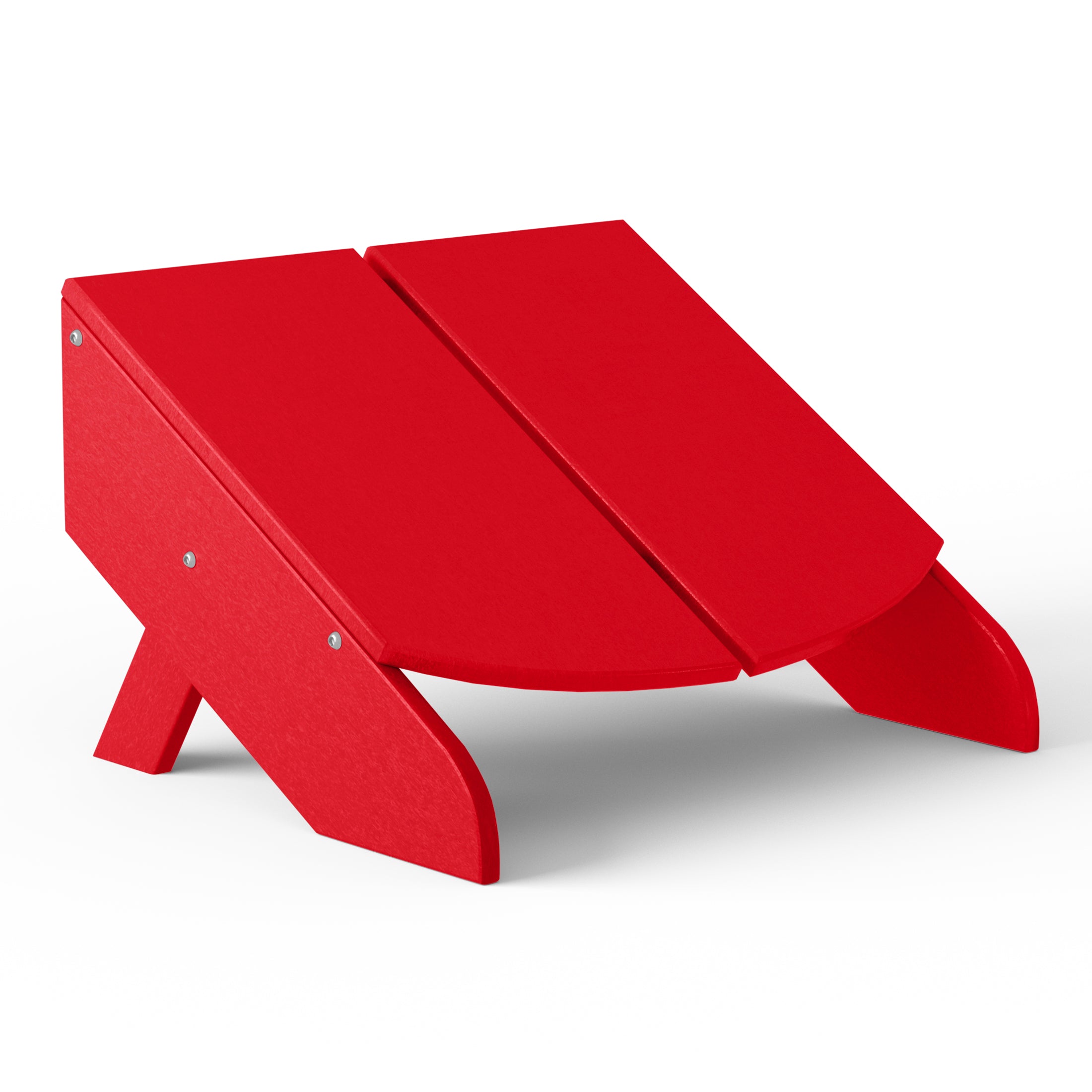 La Quinta Modern Ottoman Red Seahawk Designs Patio Ottomans