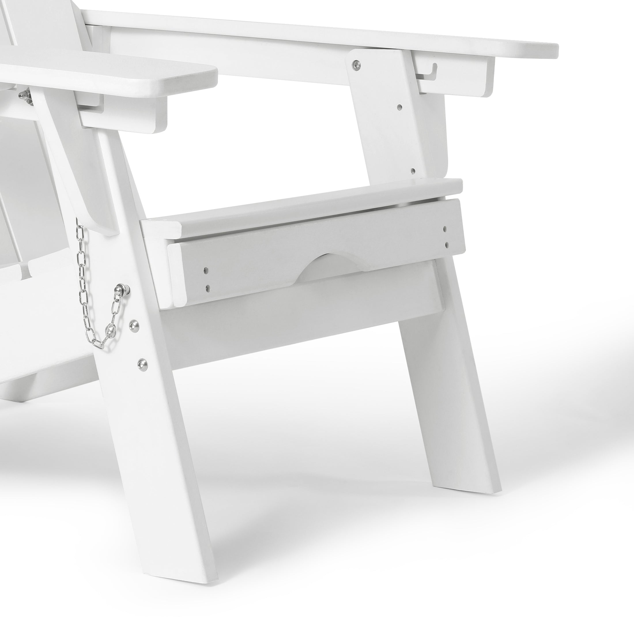 Chatham Folding Adjustable Adirondack Chair with Cup Holder and Hideaway Ottoman Seahawk Designs Adirondack Chairs