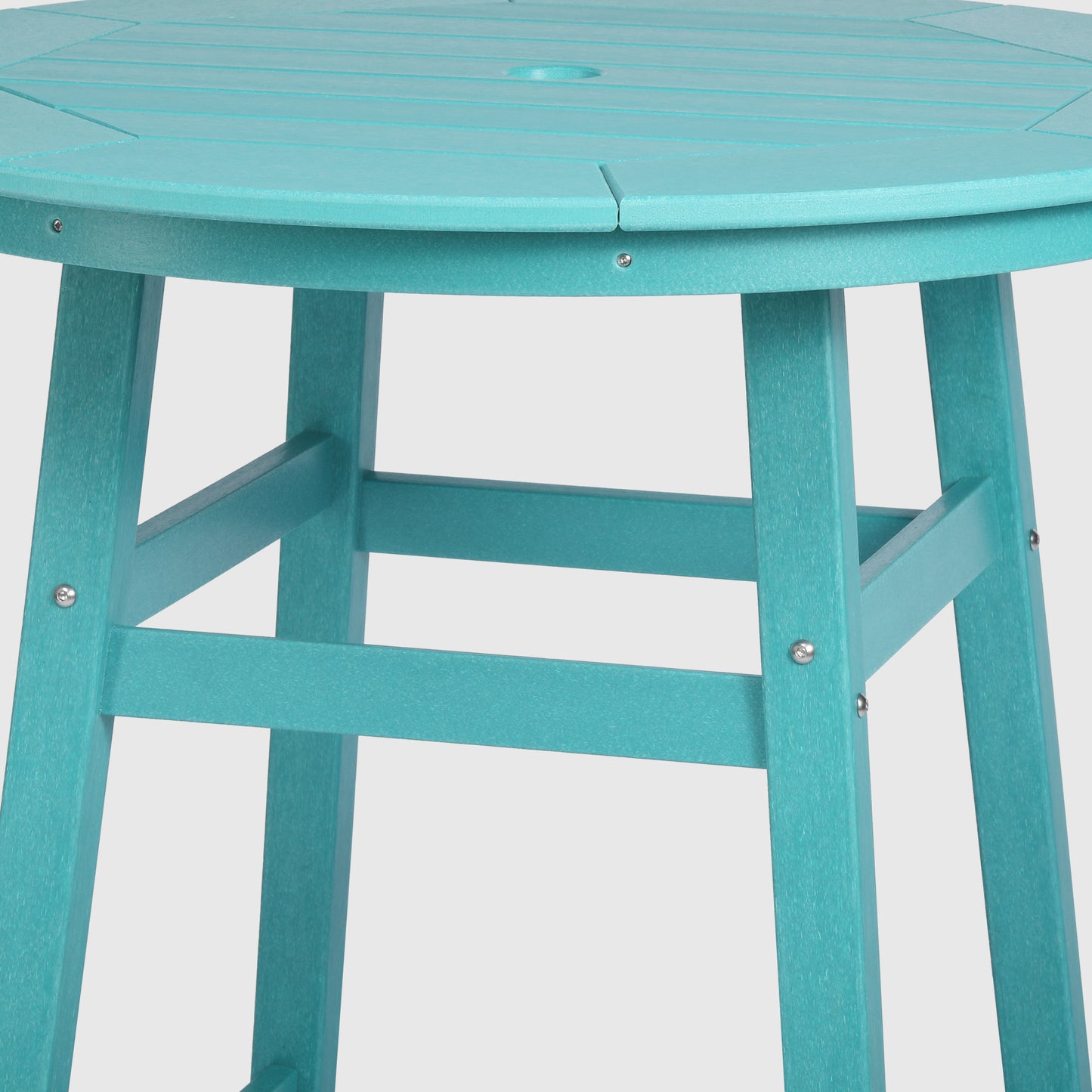 Stockholm All-Weather Outdoor 35" Round Counter Table (37" Height) Seahawk Designs Patio Bar Tables