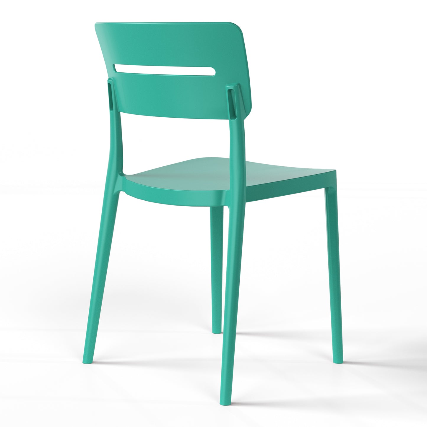 Polyform Stacking Dining Side Chair (Set of 2) Seahawk Designs Patio Dining Chairs