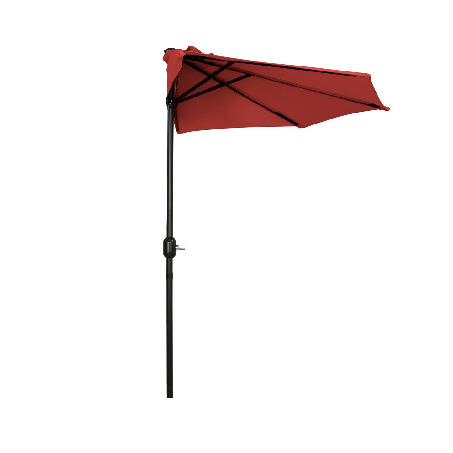 Kona 9ft Half Market Umbrella Red Seahawk Designs Patio Umbrellas