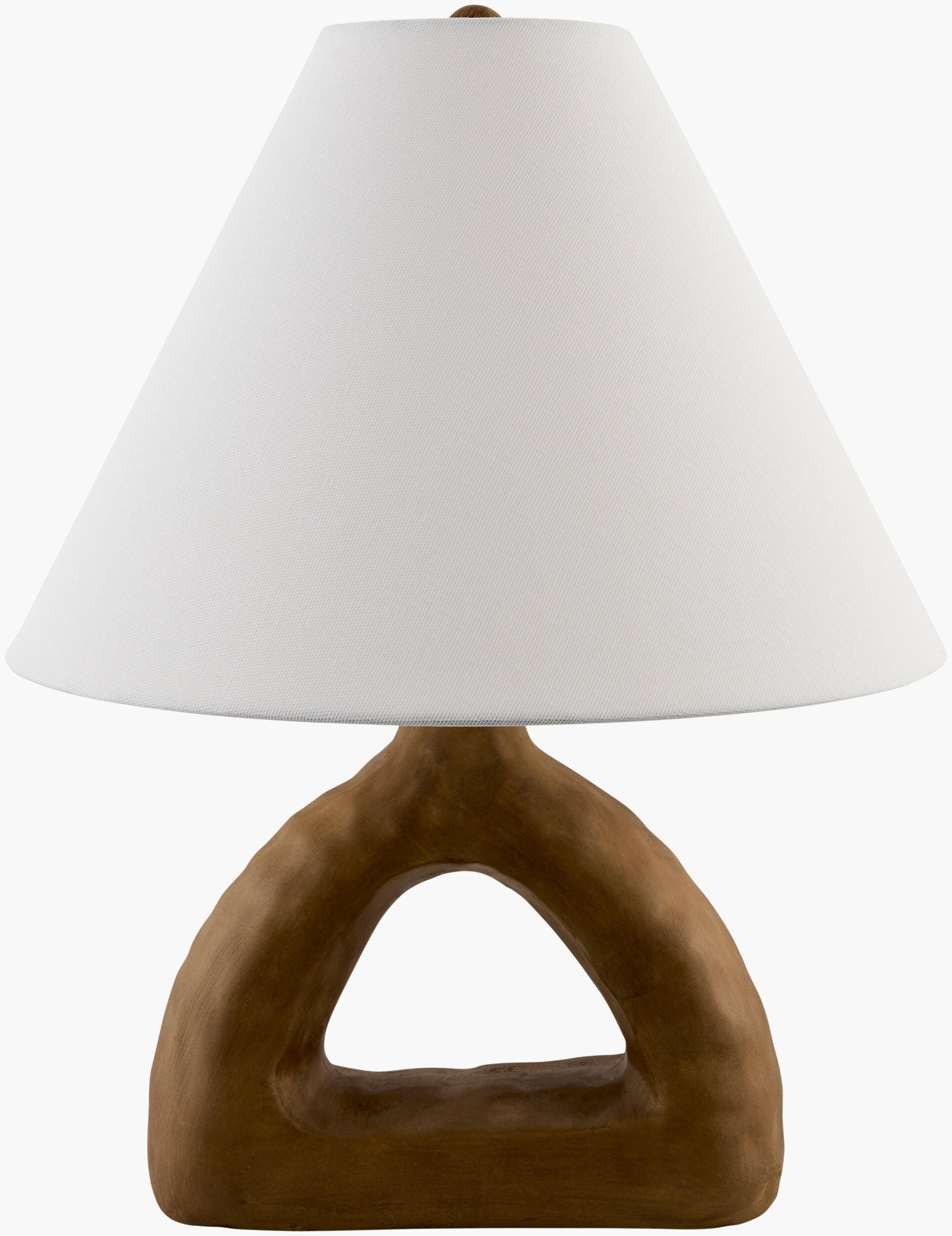 Nordeste Accent Table Lamp — Brown