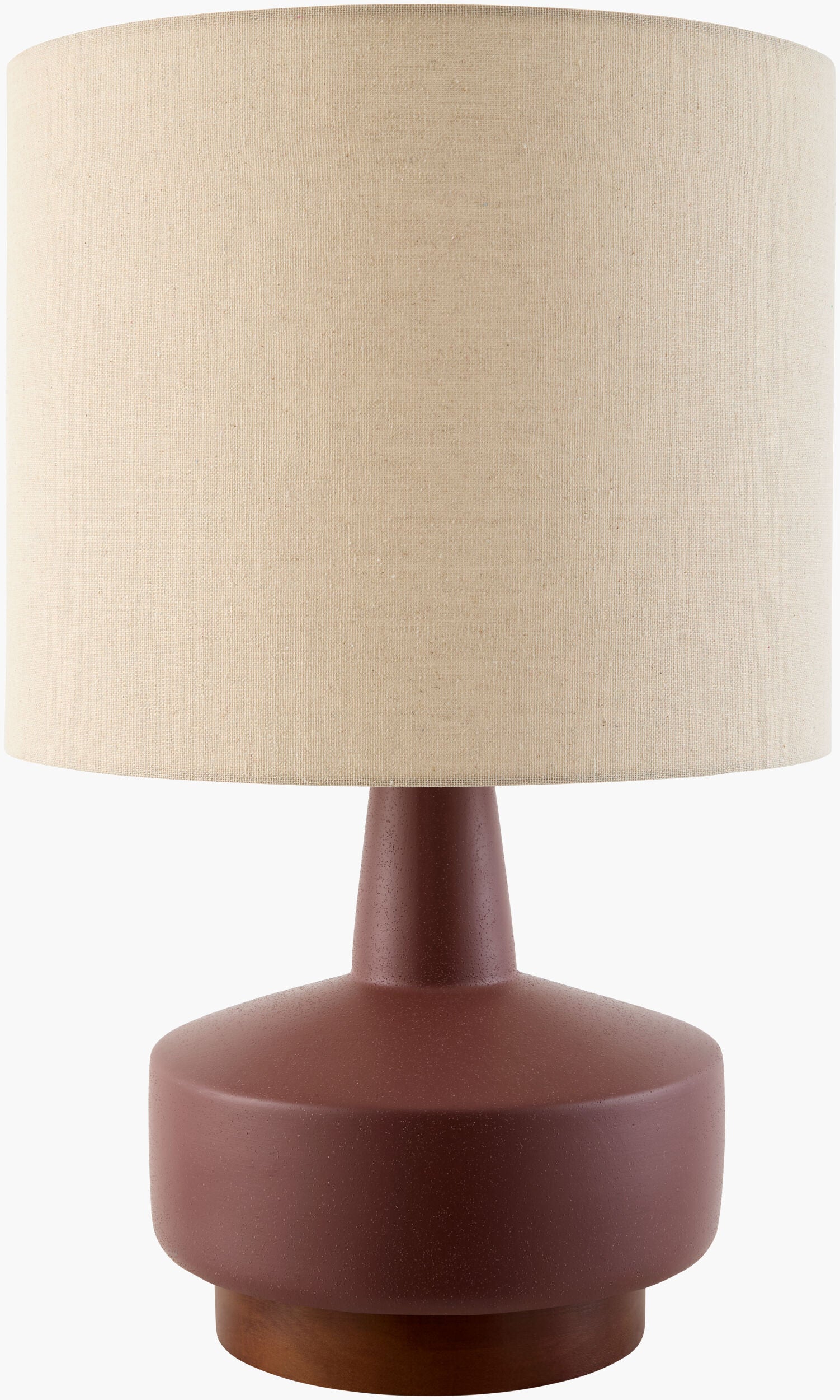 Nerra Accent Table Lamp — Red
