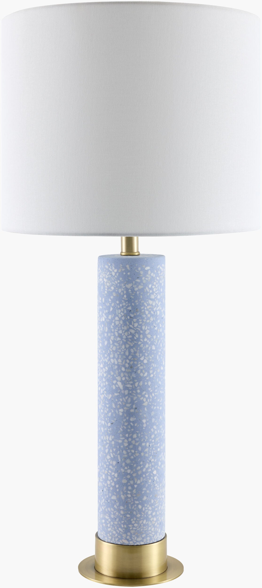 Nasima Accent Table Lamp — Blue/Gold