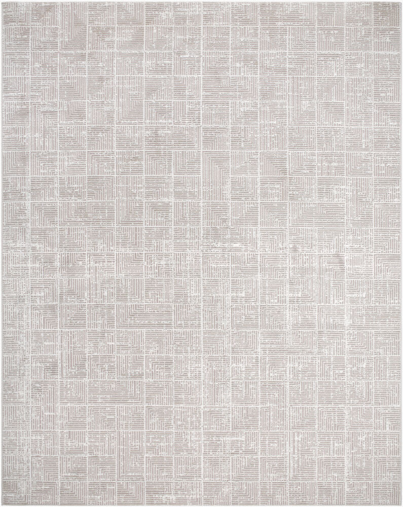 Nesta Machine Woven Rug — Ivory/Light Beige