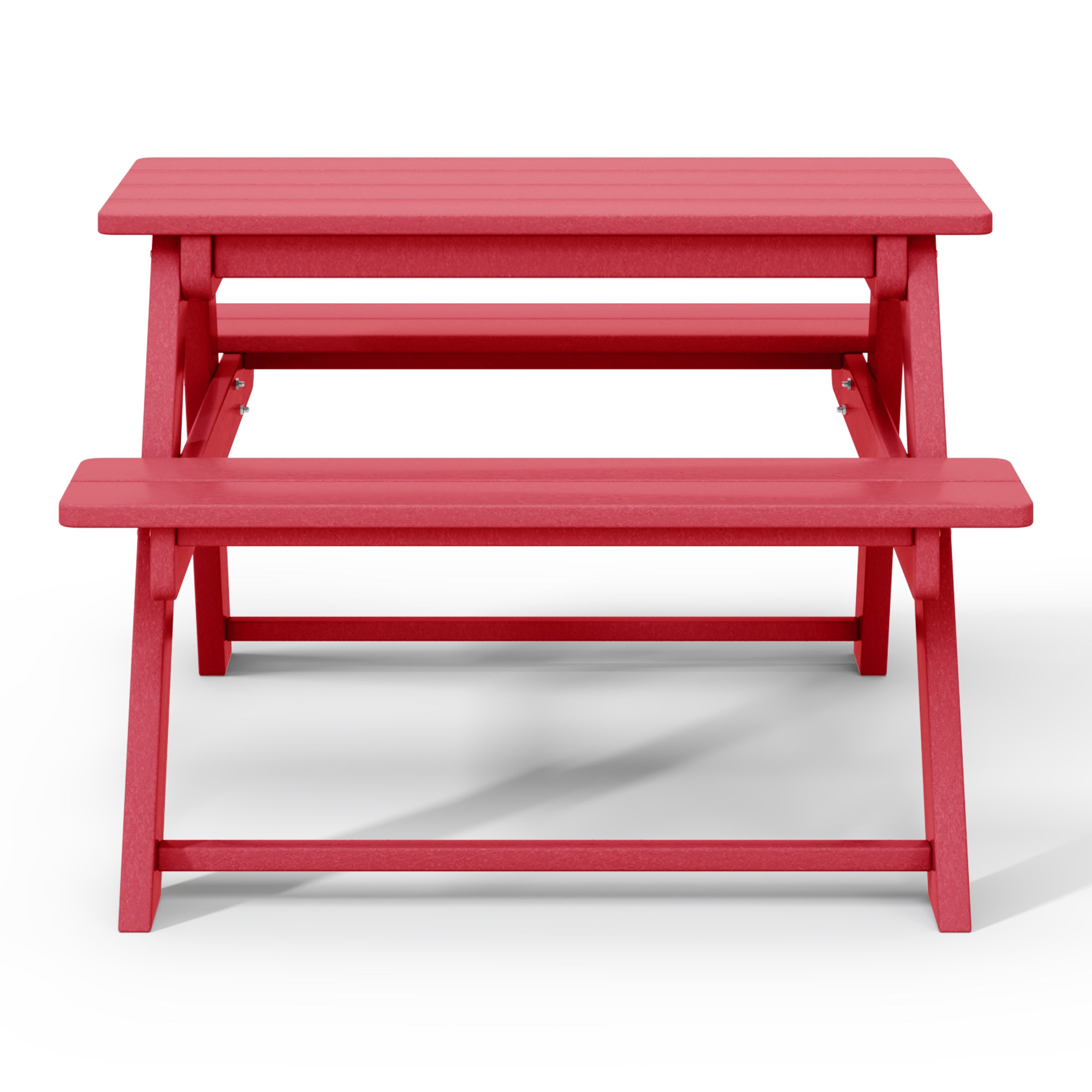Tiny Terraces Kids' All-Weather Outdoor Picnic Table Seahawk Designs Kids Picnic Tables