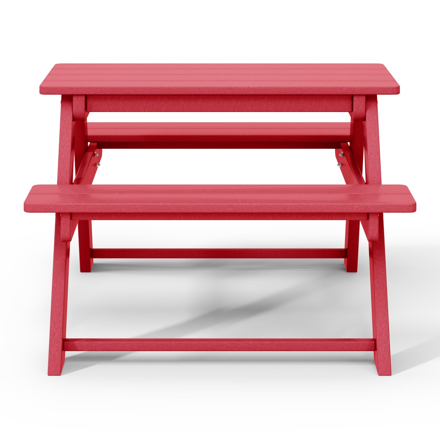 Tiny Terraces Kids' All-Weather Outdoor Picnic Table Seahawk Designs Kids Picnic Tables