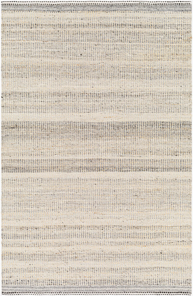 Nottingham Handmade Rug — Charcoal/Cream