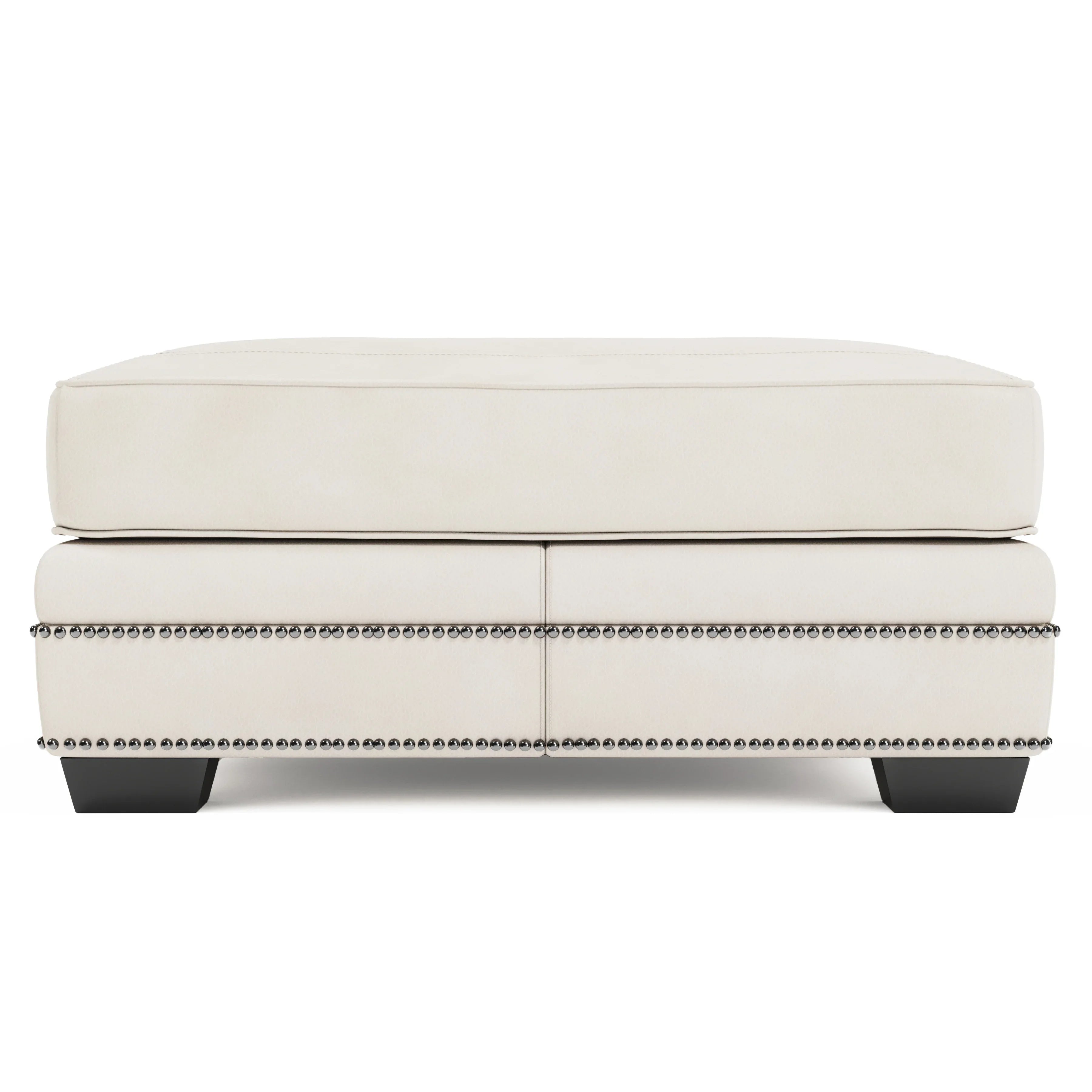 Grandview Leather Ottoman Bernhardt Living