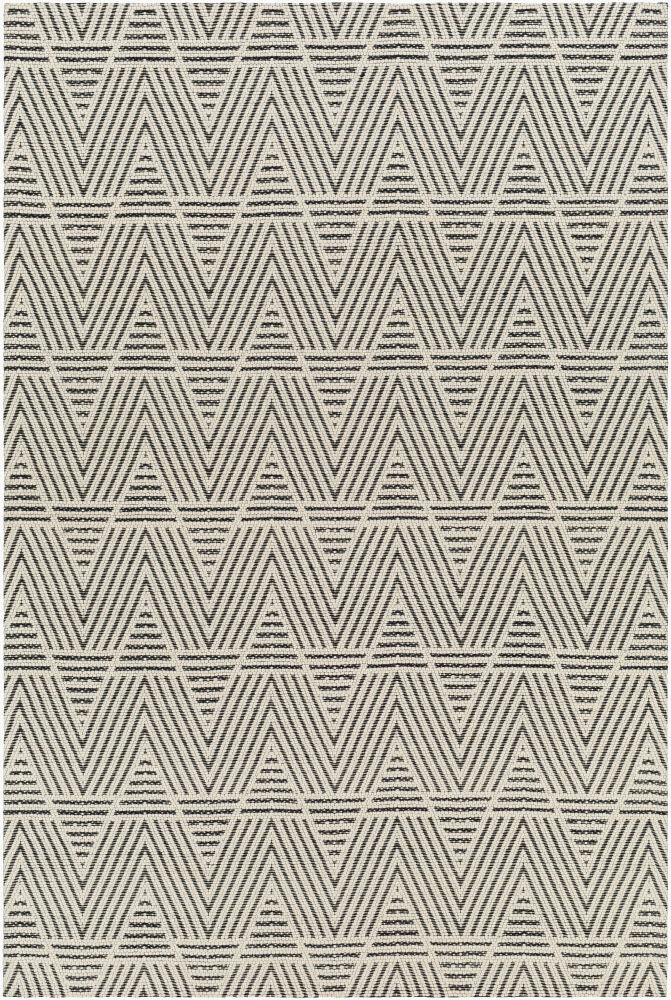 Nevada Handmade Rug — Black/Off-White