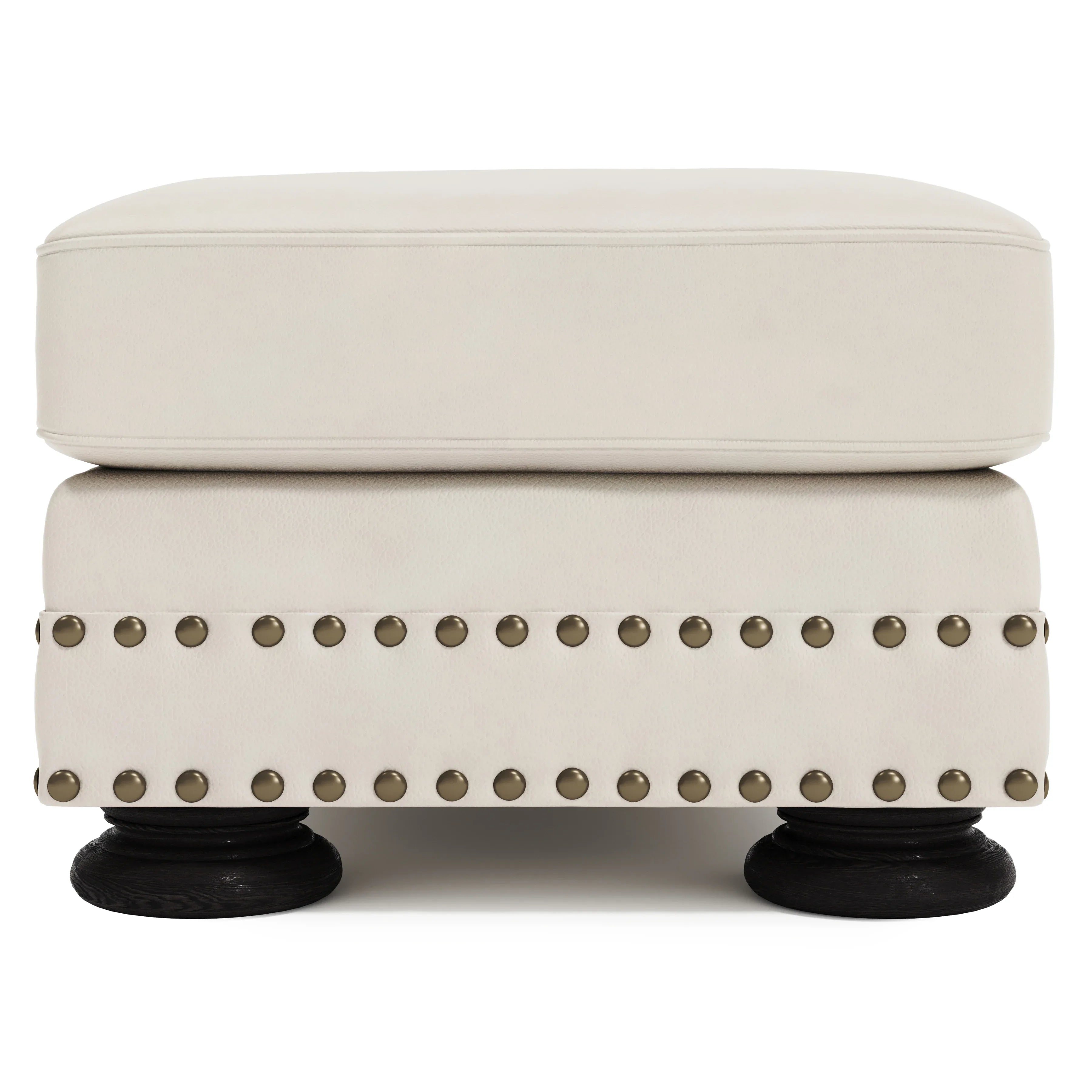 Foster Leather Ottoman Bernhardt Living