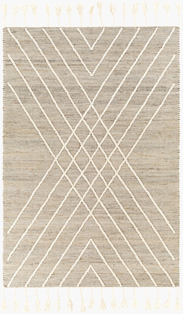Norwood Handmade Rug — Cream/Dusty Sage