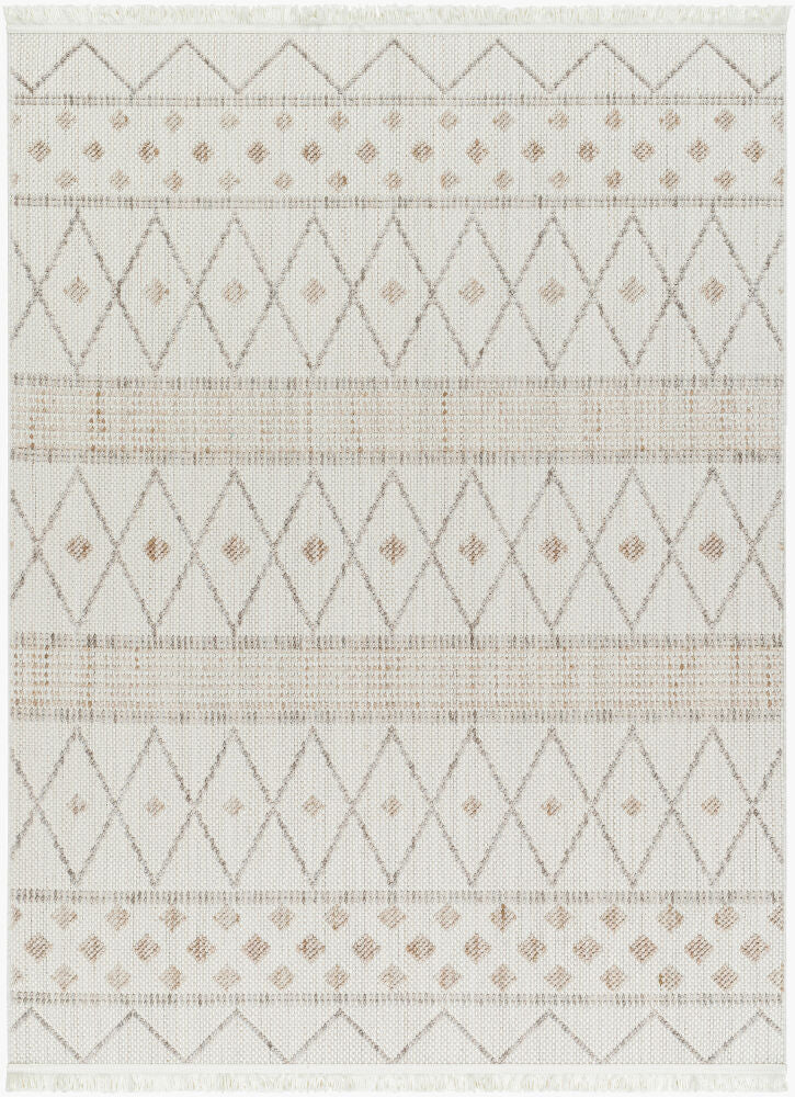 New Delhi Machine Woven Rug — Cream/Light Beige