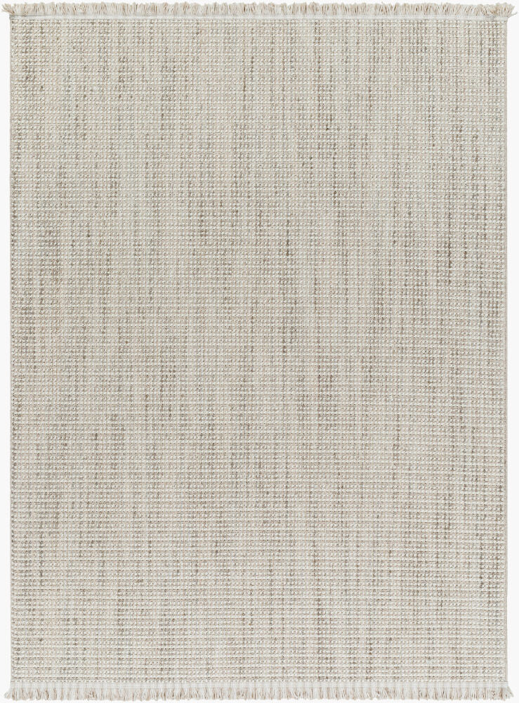 New Delhi Machine Woven Rug — Cream/Gray