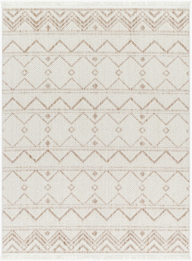 New Delhi Machine Woven Rug — Cream/Light Beige