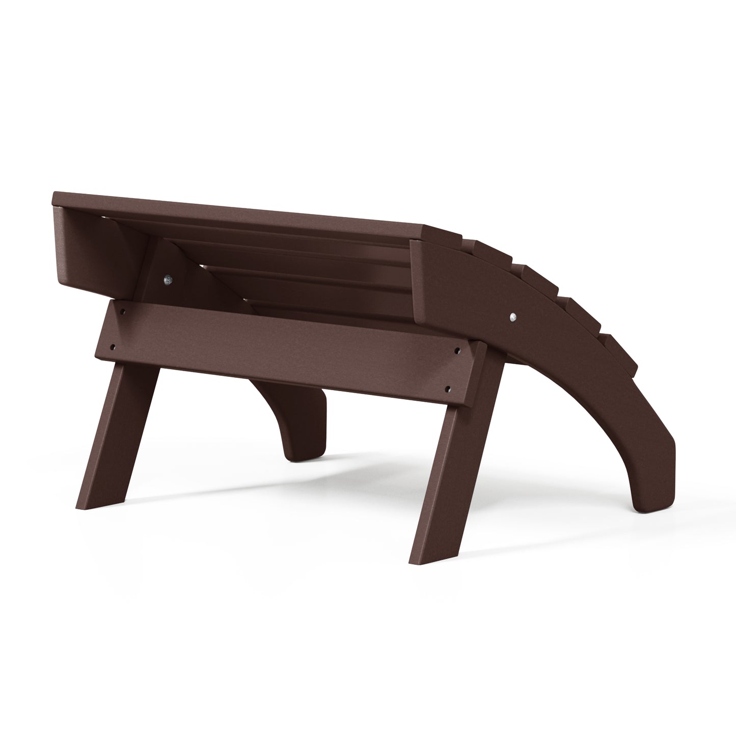 Westport All-Weather Outdoor Adirondack Folding Foot Rest/Ottoman Seahawk Designs Patio Ottomans
