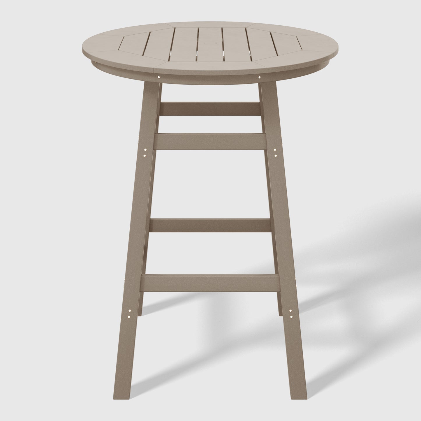 Stockholm All-Weather Outdoor 35" Round Bar Table (42" Height) Seahawk Designs Patio Bar Tables
