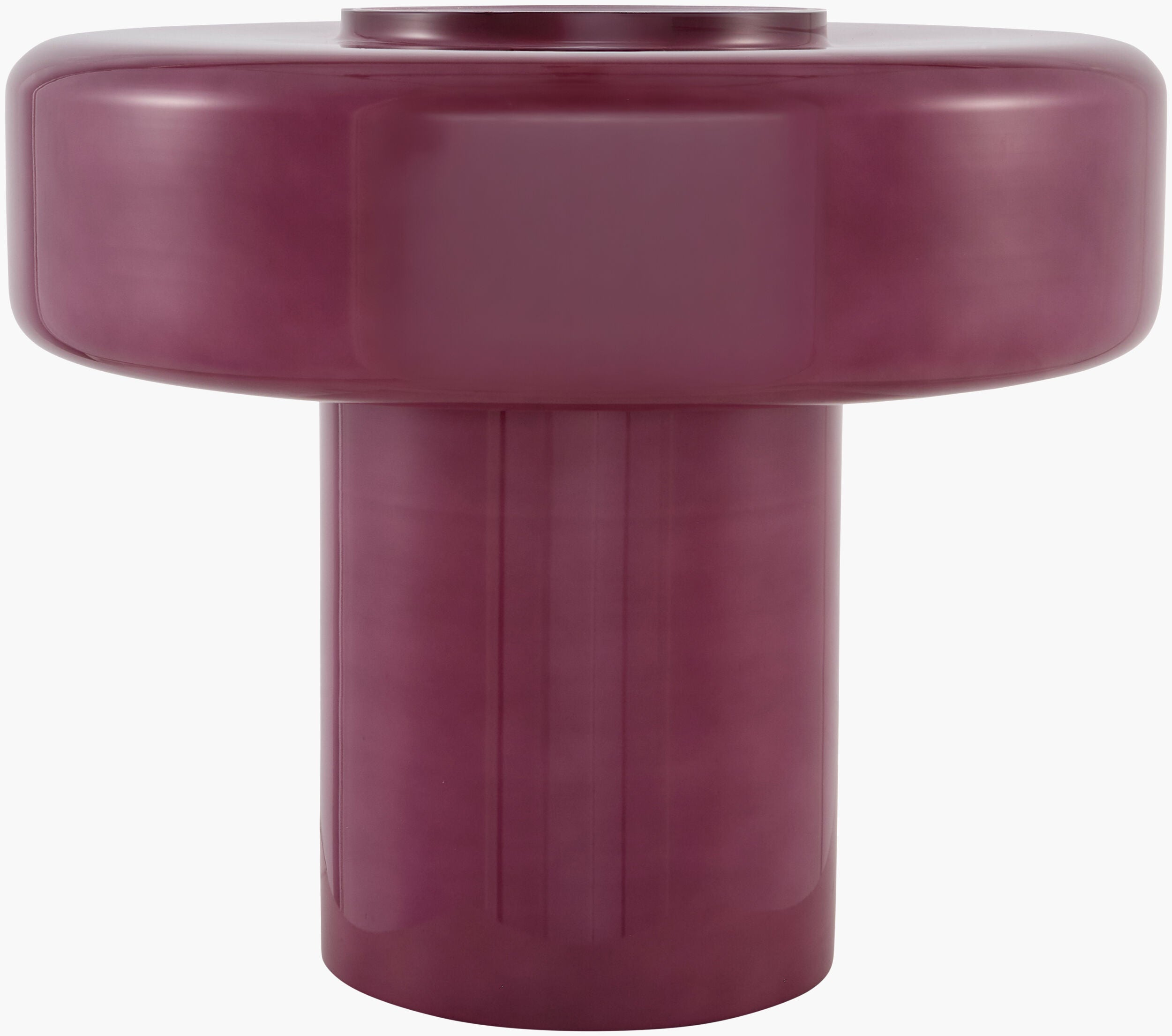 Nozay Accent Table Lamp — Dark Purple