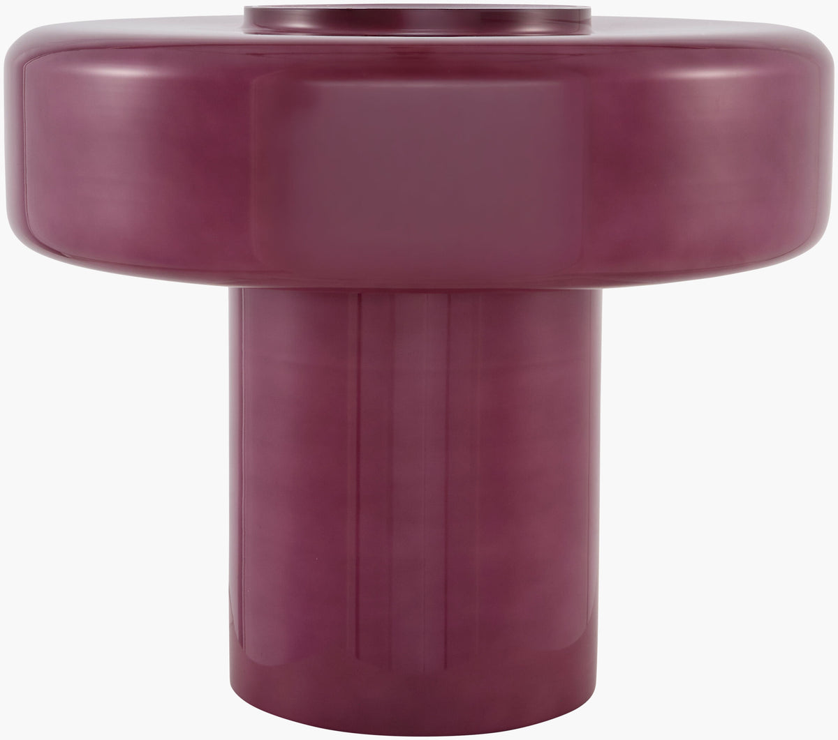 Nozay Accent Table Lamp — Dark Purple